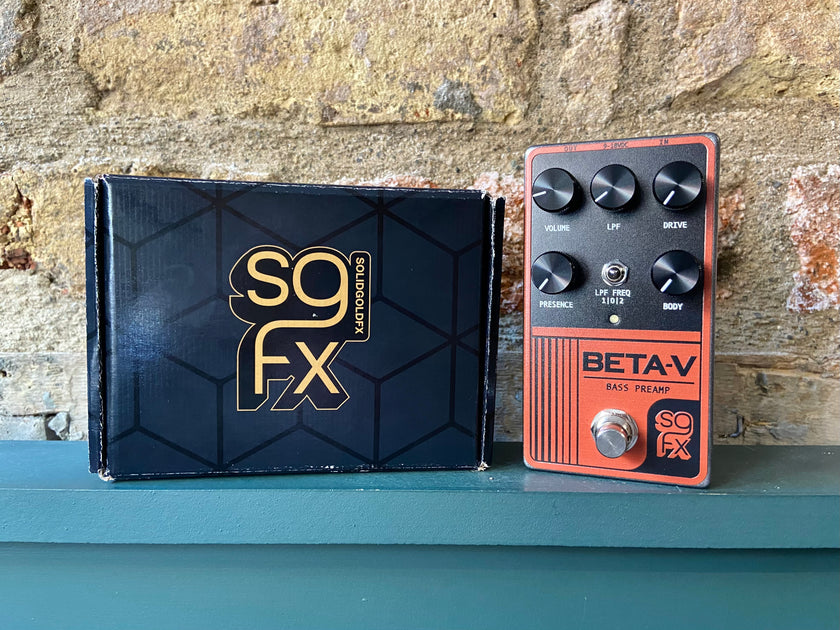 Solid Gold FX Beta V Bass Preamp - Some Neck Guitars