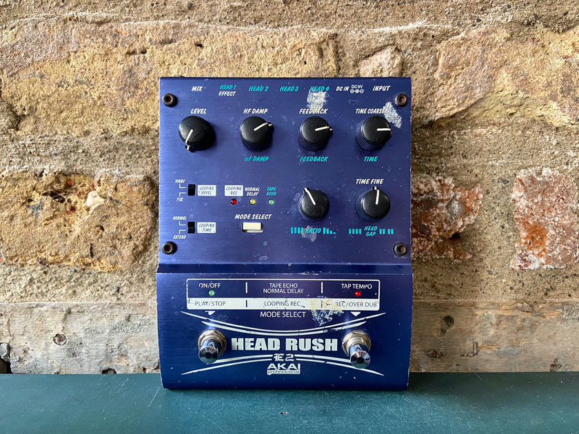 Akai Professional E2 Head Rush Delay/Looper - Some Neck Guitars