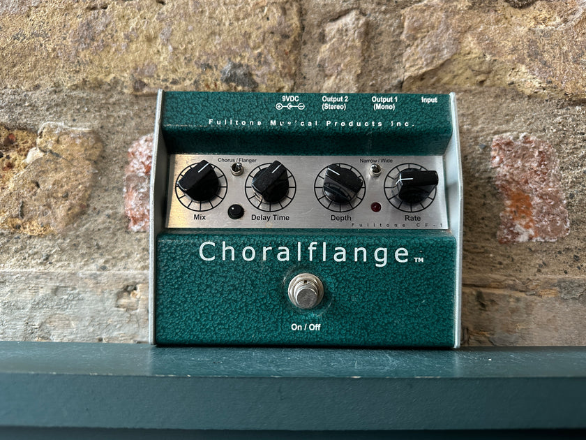 Fulltone Choralflange Chorus and Flanger Some Neck Guitars