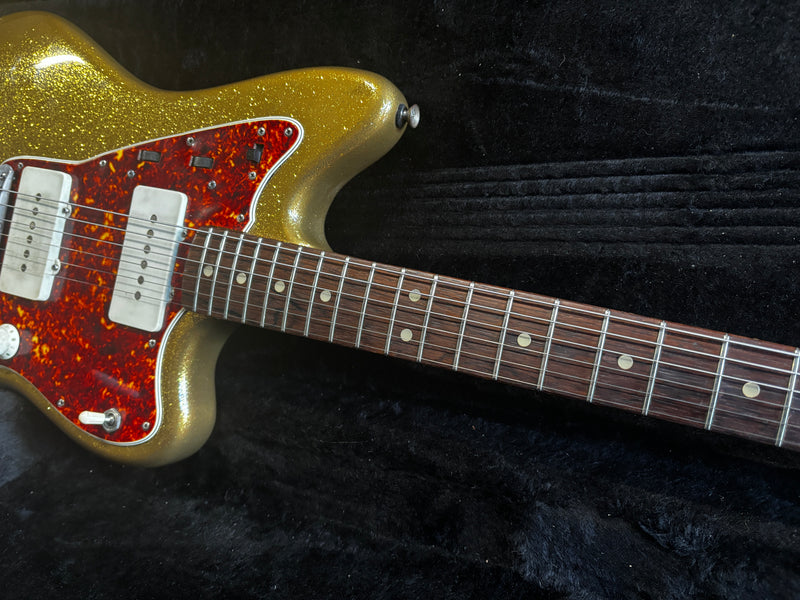 Fender Jazzmaster Gold Sparkle Refinish 1965