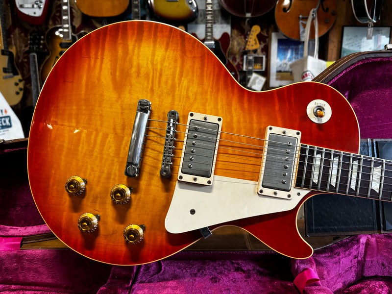 Gibson Custom Shop '59 Les Paul Reissue Hard Rock Maple Washed Cherry 2012