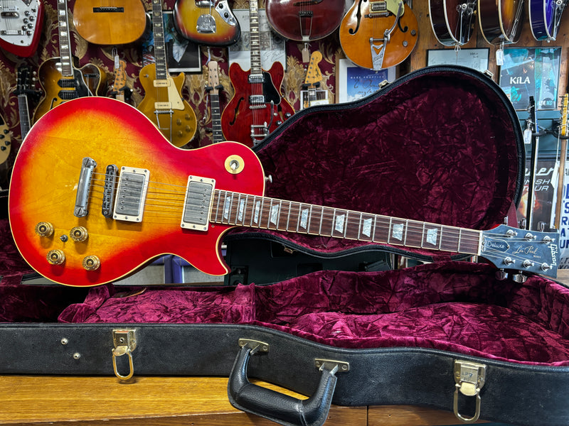 Gibson Les Paul Deluxe Cherry Sunburst 1980