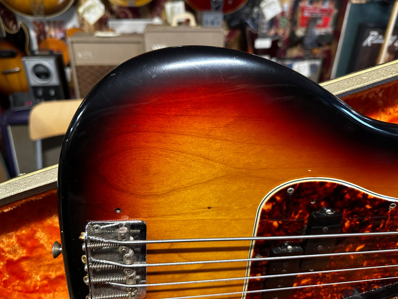 Fender Precision Bass Sunburst Refinish 1966