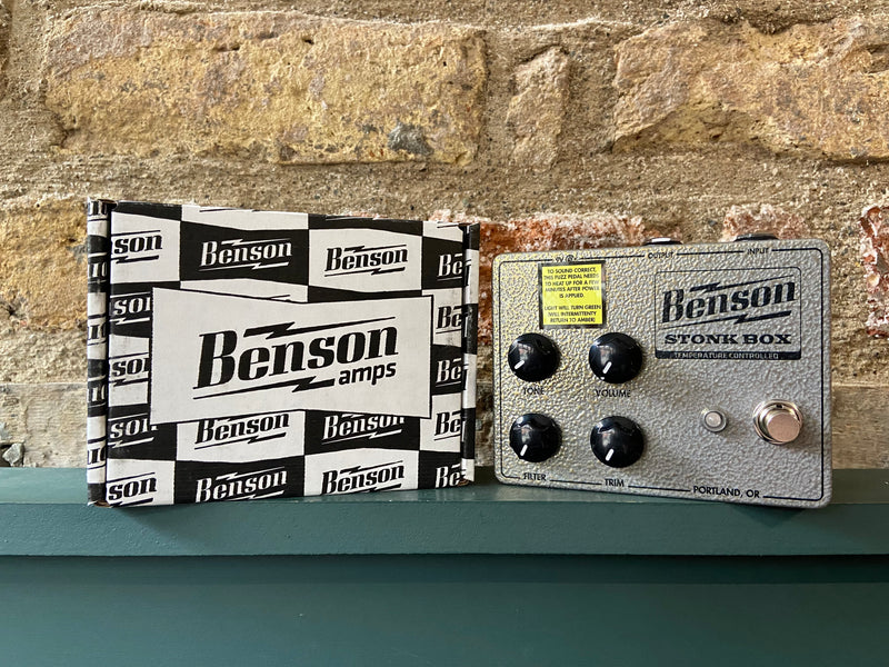 Benson Amps Stonk Box Temperature Controlled Fuzz