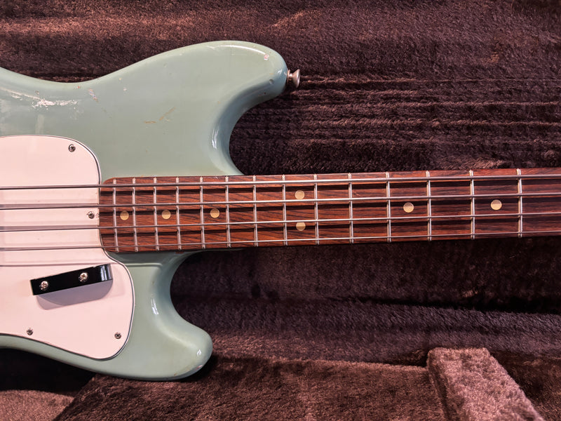 Fender Musicmaster Bass Daphne Blue 1972