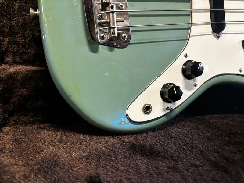 Fender Musicmaster Bass Daphne Blue 1972