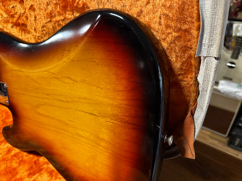 Fender Precision Bass Sunburst Refinish 1966