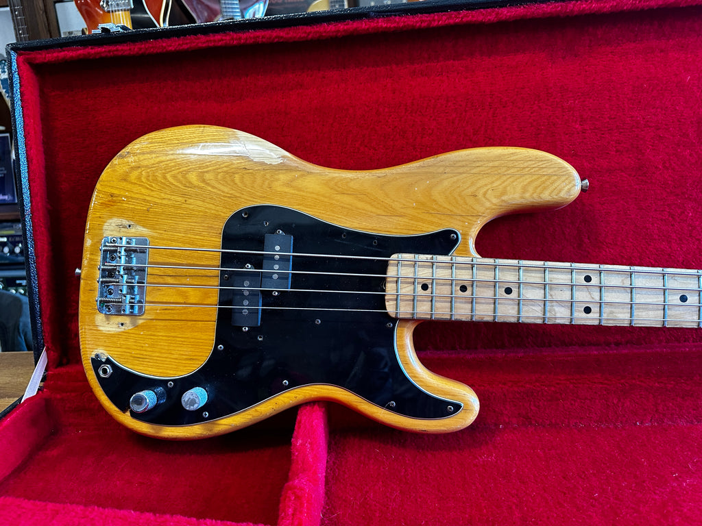 Fender Precision Bass Natural 1978 Some Neck Guitars 7221