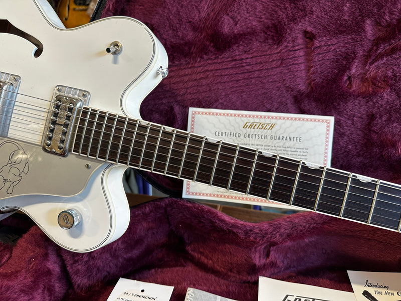 Gretsch G6137TCB Panther Center Block White 2014