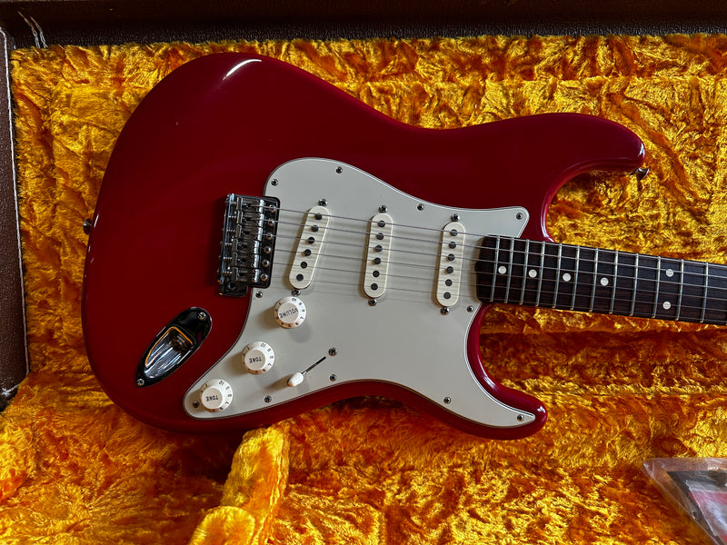 Fender Mark Knopfler Artist Series Signature Stratocaster Dakota Red 2003