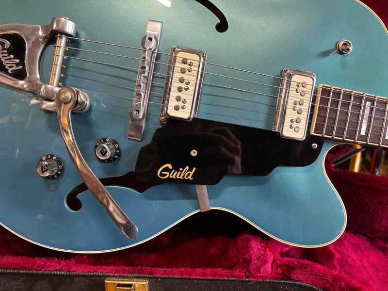 Guild X-160 Rockabilly Metallic Blue 1997