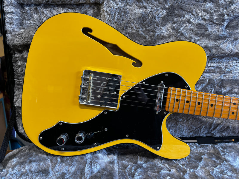 Fender Britt Daniel Telecaster Thinline Amarillo Gold 2019