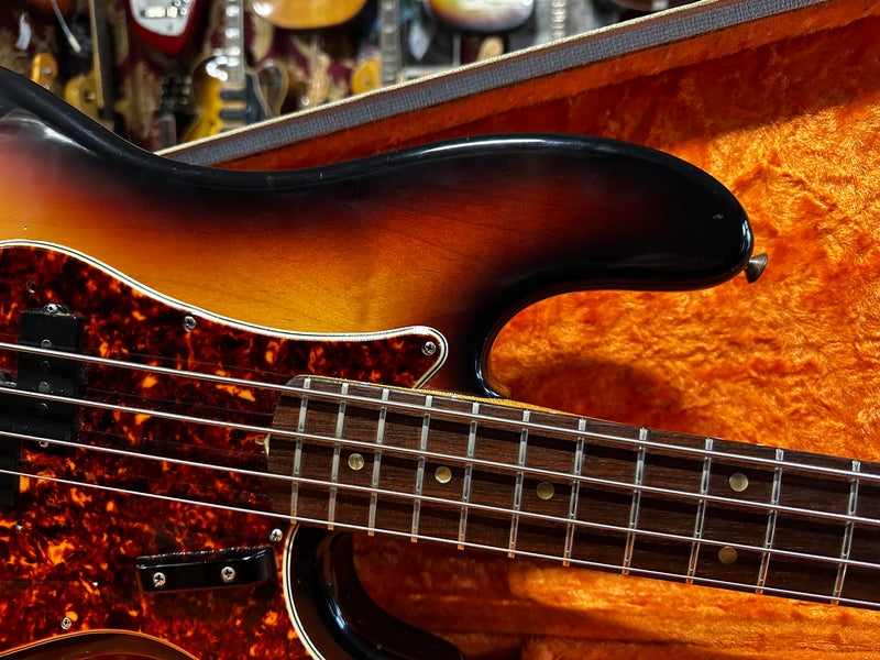 Fender Precision Bass Sunburst Refinish 1966