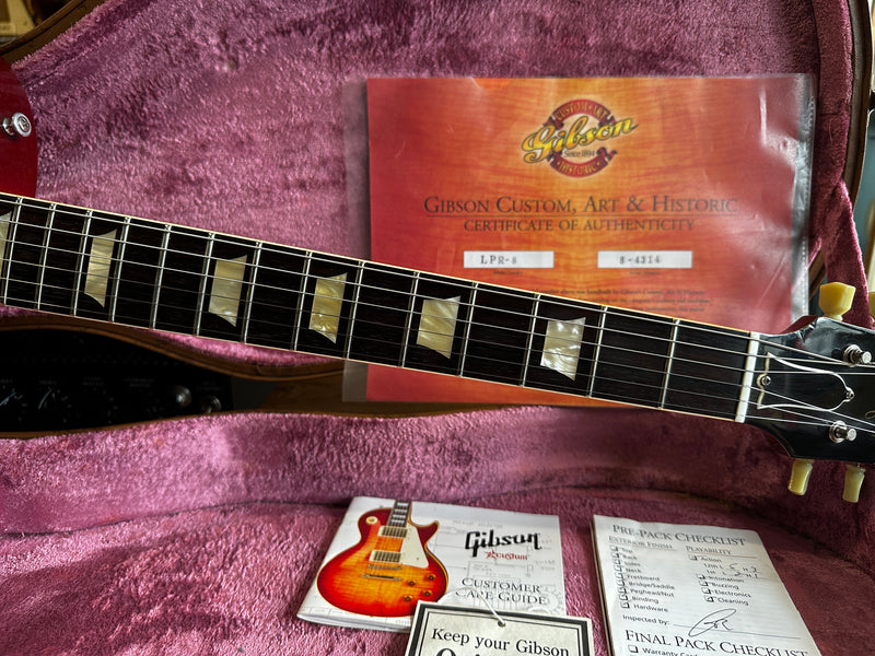 Gibson Custom Shop '58 Les Paul Reissue Sunburst 2004