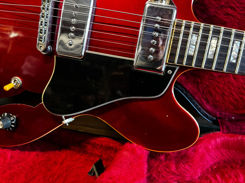 Gibson ES-330TD Long Neck Sparkling Burgundy 1968