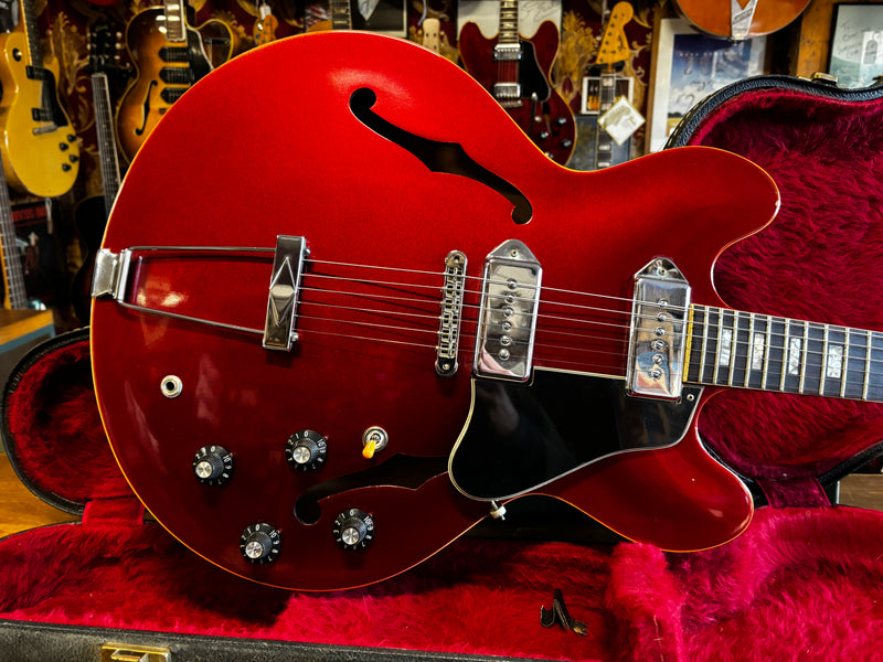 Gibson ES-330TD Long Neck Sparkling Burgundy 1968