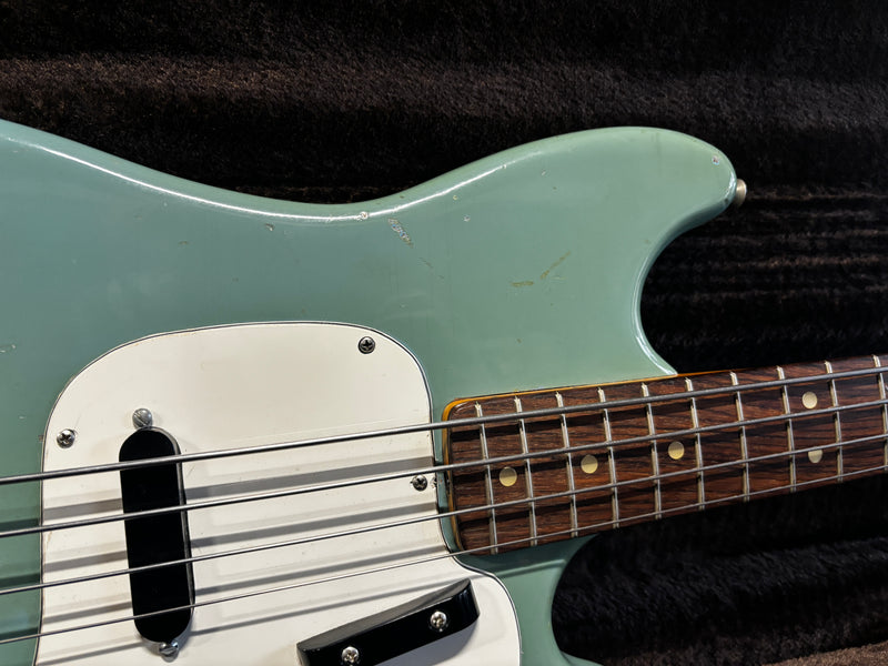 Fender Musicmaster Bass Daphne Blue 1972