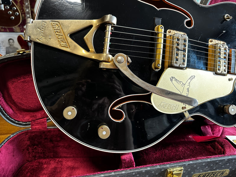 Gretsch Custom Shop Masterbuilt G6136-CS '59 Black Falcon Relic Stephen Stern 2016