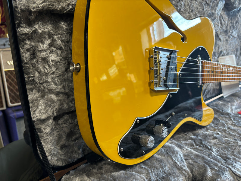 Fender Britt Daniel Telecaster Thinline Amarillo Gold 2019