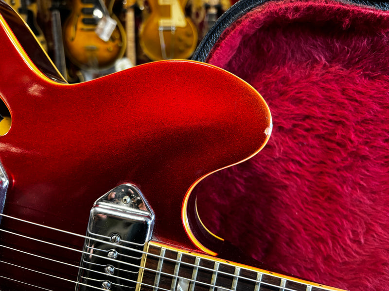 Gibson ES-330TD Long Neck Sparkling Burgundy 1968