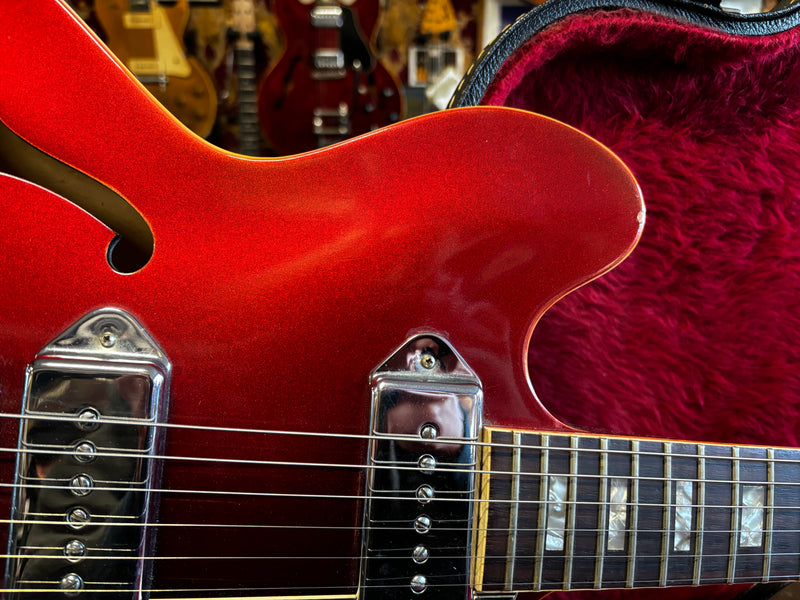 Gibson ES-330TD Long Neck Sparkling Burgundy 1968