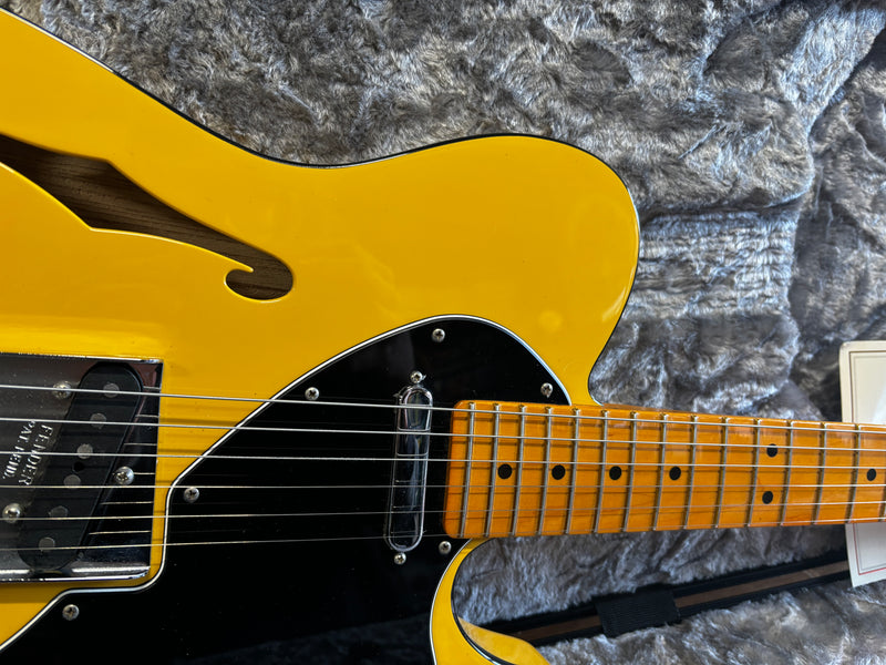 Fender Britt Daniel Telecaster Thinline Amarillo Gold 2019