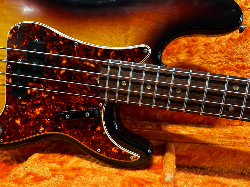 Fender Precision Bass Sunburst Refinish 1966