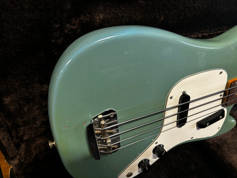 Fender Musicmaster Bass Daphne Blue 1972