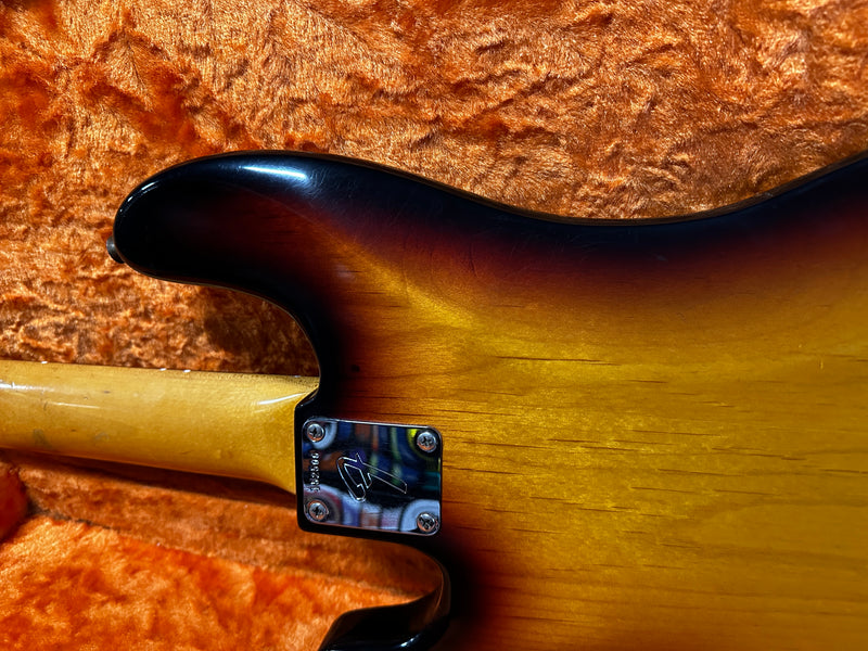 Fender Precision Bass Sunburst Refinish 1966