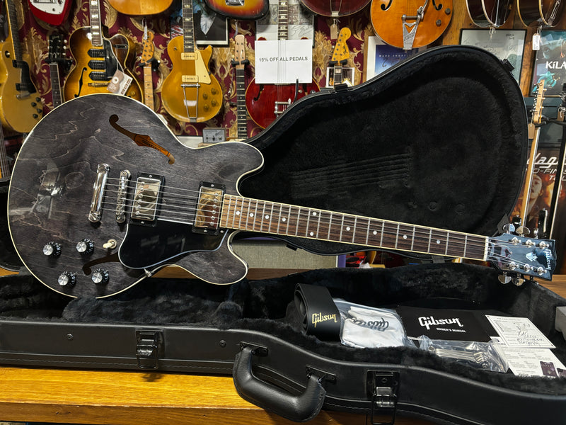 Gibson ES-339 Trans Ebony 2023