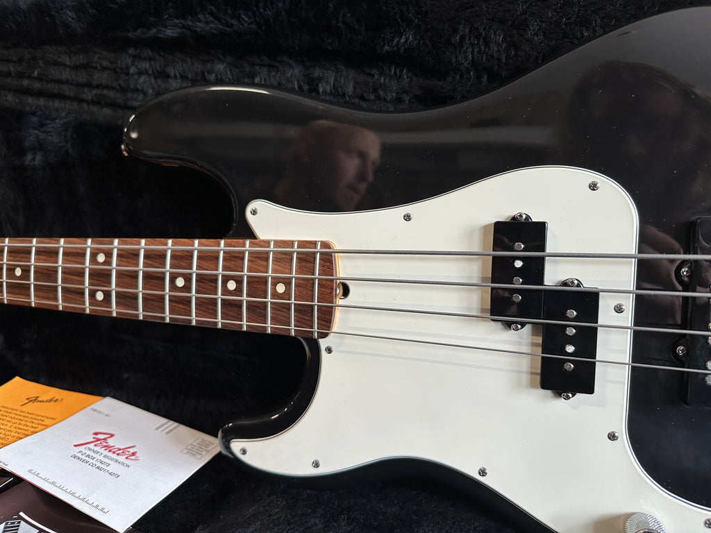 Fender Hot Rodded Precision Bass Left-handed Black 1999 - Some Neck Guitars