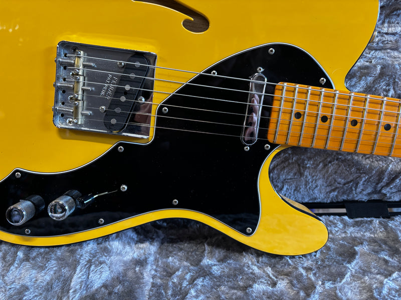 Fender Britt Daniel Telecaster Thinline Amarillo Gold 2019