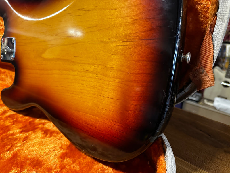 Fender Precision Bass Sunburst Refinish 1966