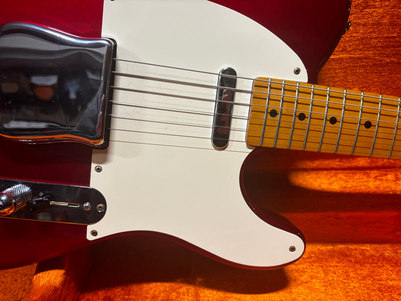 Fender TL-52 Telecaster Reissue Candy Apple Red 1985