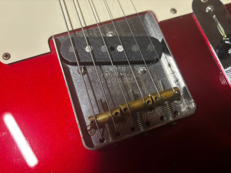 Fender TL-52 Telecaster Reissue Candy Apple Red 1985