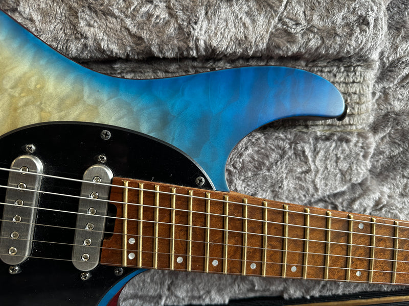 Ibanez QX54QM Blue Sphere Burst Matte 2021