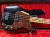 Fender Precision Bass Black Refinish 1978