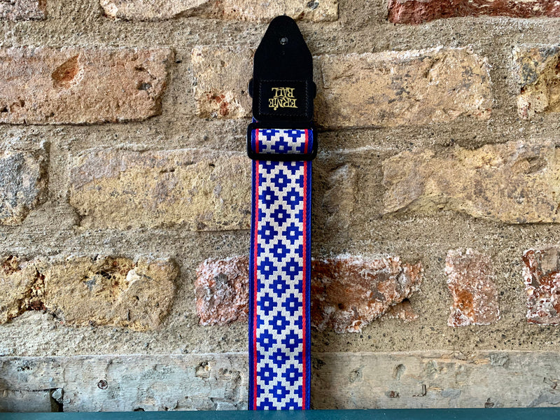 Ernie Ball Blue Crux Jacquard Strap