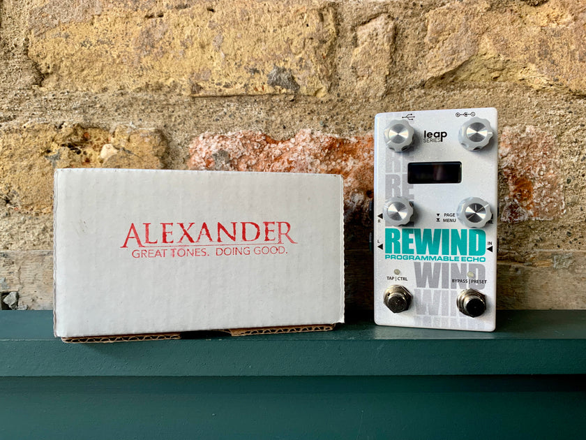 Alexander Pedals Rewind Programmable Echo (Secondhand) - Some Neck Guitars